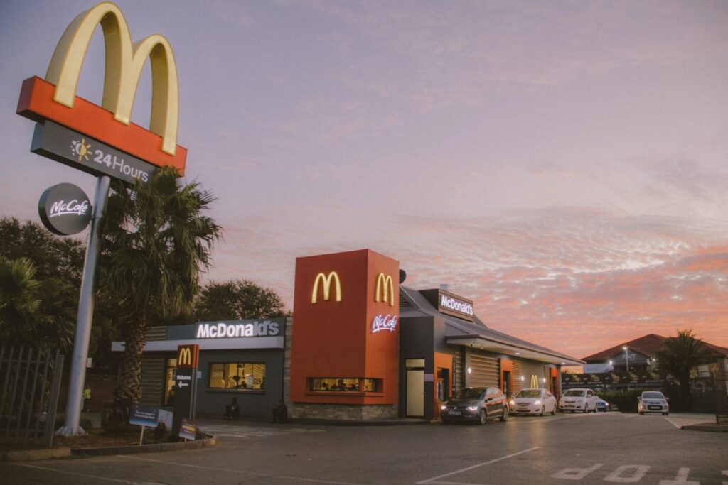 マクドナルドの外観